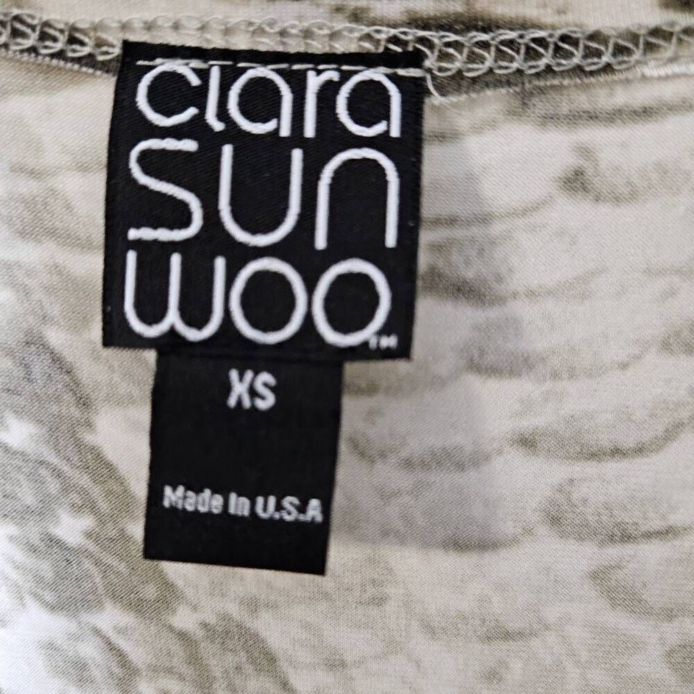 Clara Sunwoo Parachute Hem Tunic Python Print Wom… - image 5